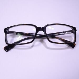 Giorgio Armani Glasses Men's Glasses GA 585 Shiny Dark Havana Ruthenium